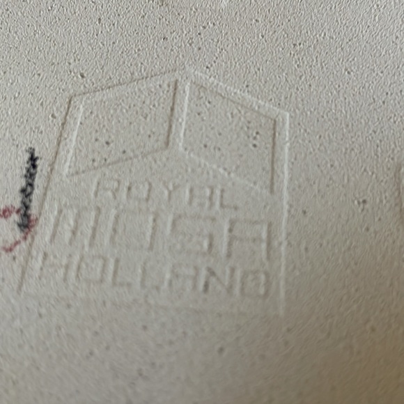 VTG 1984 Ter Steege Tile Royal Mosa made in Holland Shoe Maker 6” Old Dutch - Picture 6 of 7